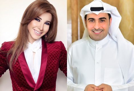 حلو الفن - نانسي عجرم وخالد المريخي "أي حب وأي غيرة" مع الموسيقار "طلال"