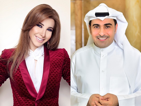 حلو الفن – نانسي عجرم وخالد المريخي “أي حب وأي غيرة” مع الموسيقار “طلال”