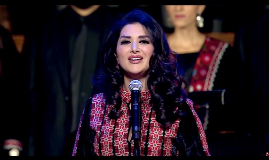 حلو الفن – الفنانة زين عوض تغني في واشنطن بحضور ملك الأردن