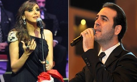 حلو الفن - وائل جسار وأنغام نجما حفل الكويت