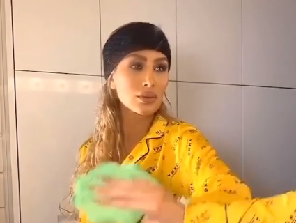 حلو الفن - مايا دياب تتحول لطفلة في فيديو جديد عبر تيك توك.. شاهد