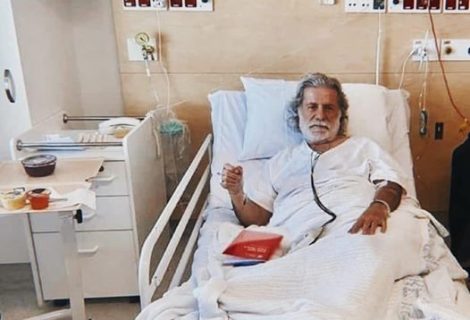 حلو الفن - مارسيل خليفة بعد إجرائه عملية جراحية لقلبه: عززنا الشرايين التي تضخ حباً وفرحاً ودماً للقلب.. صورة