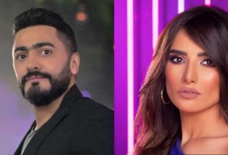 حلو الفن - وصلة رقص لتامر حسني مع زينة وشقيقتها تجلب له انتقادات المتابعين.. فيديو