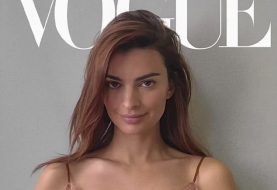 حلو الفن - فستان إيميلي راتاجكوسكي بمجلة VOGUE مستوحى من "ملابس النوم".. صورة