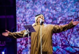 حلو الفن - حسين الجسمي يستقبل العام الجديد 2022 في أبوظبي بأمنيات المحبة والسلام