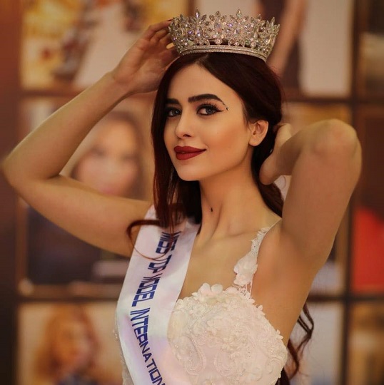 حلو الفن – “نغم طالب ” Miss top model international 2023 تشكر الوكالة وتحتفل بفوزها باللقب