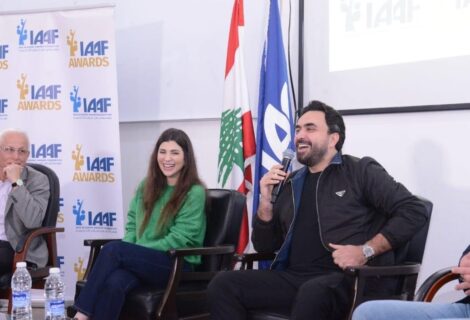 حلو الفن - ‎إيناس الجرمقاني ونادر الأتات في ثانوية برجا بهدف تحفيز الشباب اللبناني