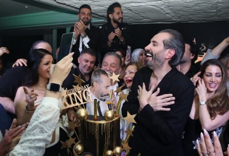 حلو الفن - الإعلامي غي أسود يحتفل بعيد مولده مع نخبة من الفنّانين والإعلاميين