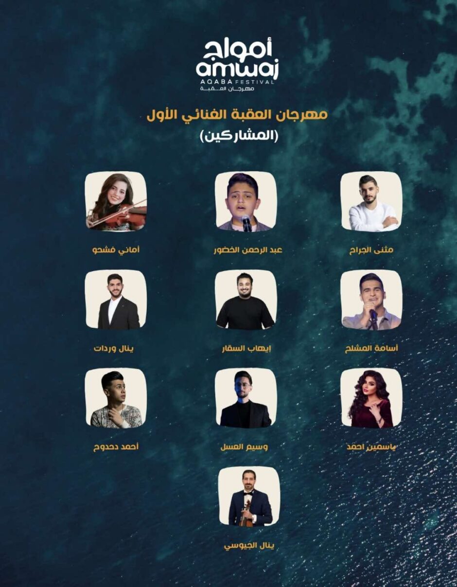 حلو الفن –  “مهرجان العقبة الغنائي الأول”.. يتوج نجمه في الثامن من أيار